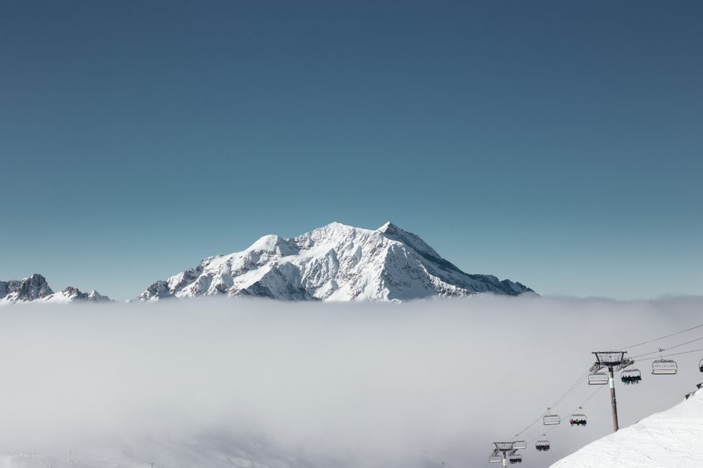 The Grand Motte Glacier views