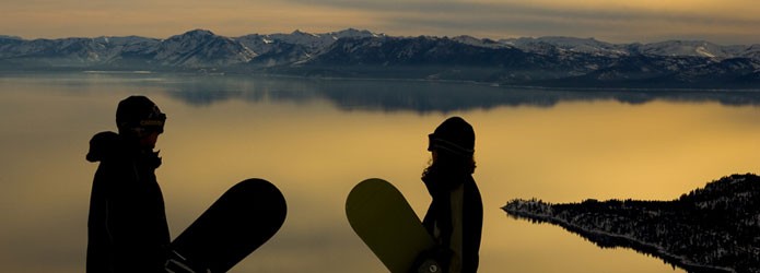 Climate care by skiers and snowboarders